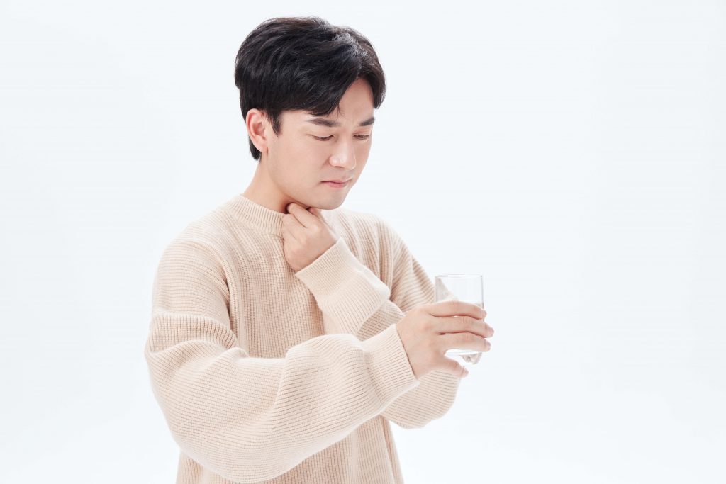 bị đau họng