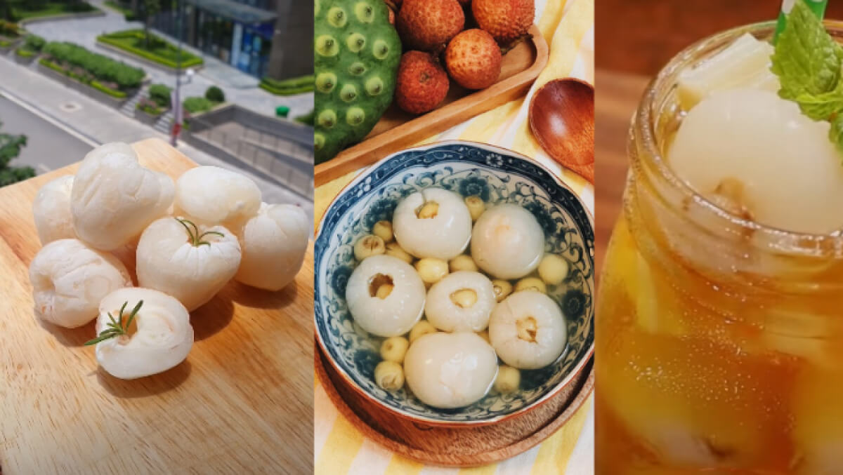 món ngon từ vải