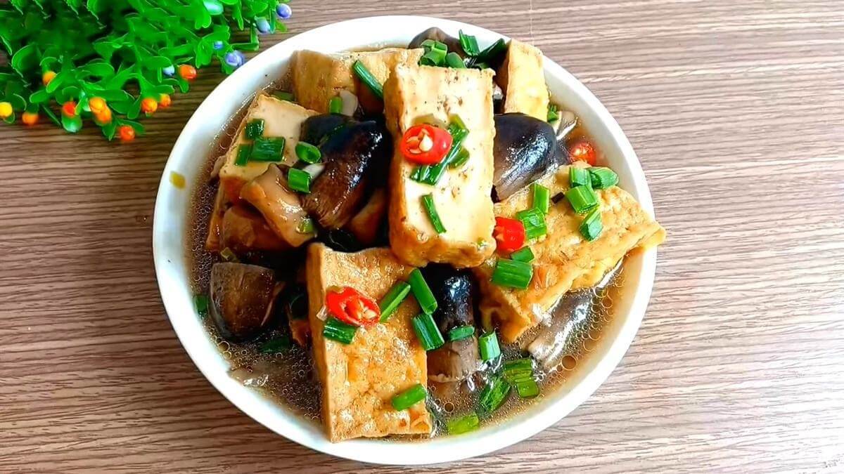 5 công thức nấu ăn bằng nồi cơm điện vừa tiện, vừa ngon, tội gì không thử! 37 đậu phụ kho kiểu Nhật bằng nồi cơm điện