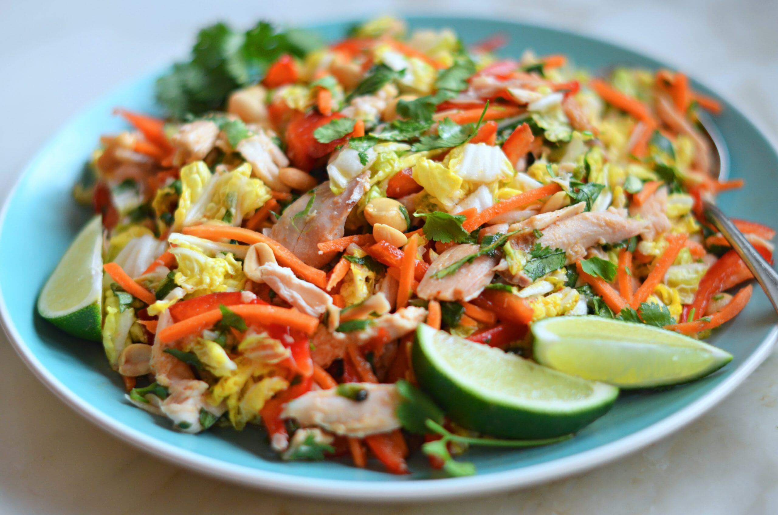 Thưởng thức bữa trưa healthy với thực đơn từ Địa Trung Hải ngon khó cưỡng 42 xa lách gà xé