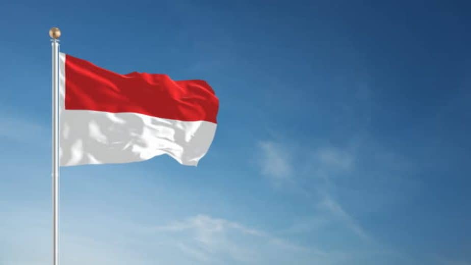 Quốc kỳ của các quốc gia trên thế giới, mẹ chỉ ngay cho bé yêu nhé! (Phần 1) 94 Indonesia