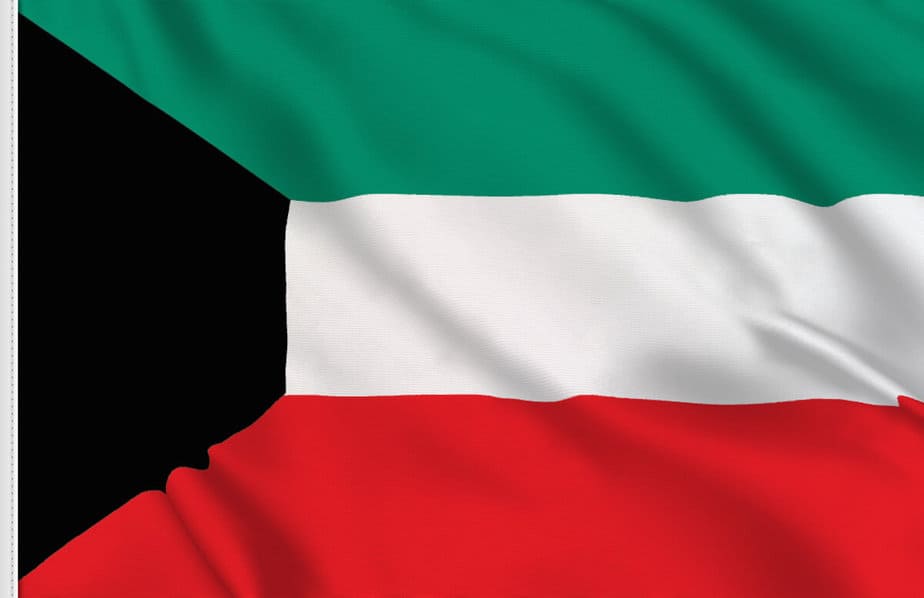 Quốc kỳ của các quốc gia trên thế giới, mẹ chỉ ngay cho bé yêu nhé! (Phần 1) 123 Kuwait