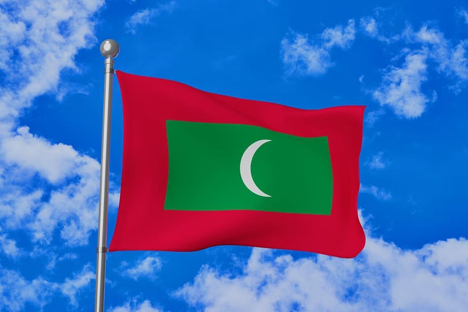 Quốc kỳ của các quốc gia trên thế giới, mẹ chỉ ngay cho bé yêu nhé! (Phần 1) 103 Maldives