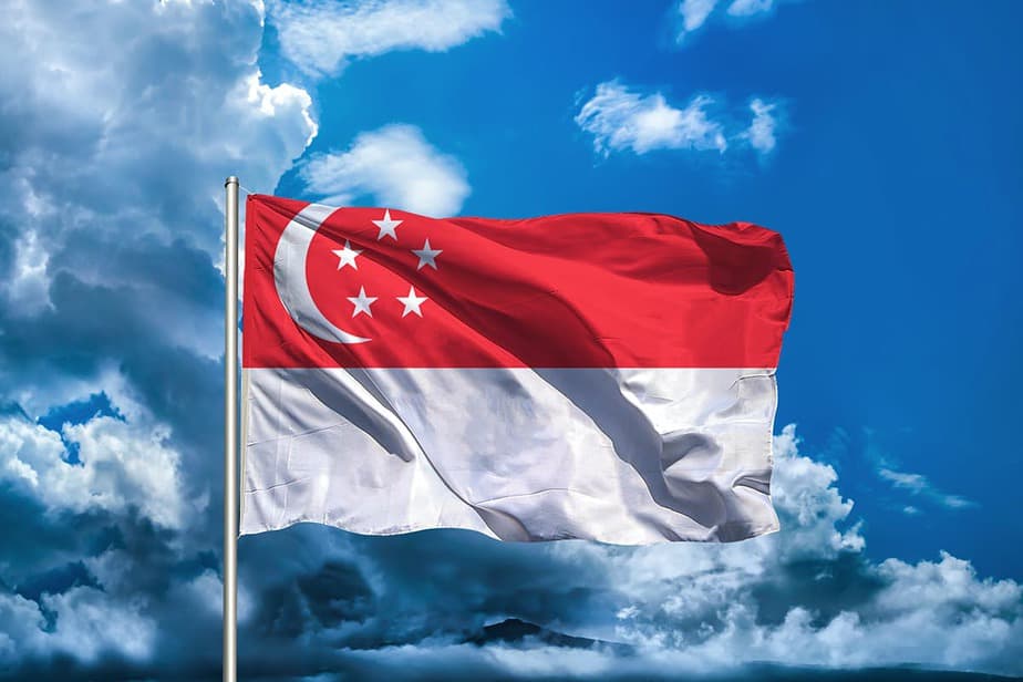 Quốc kỳ của các quốc gia trên thế giới, mẹ chỉ ngay cho bé yêu nhé! (Phần 1) 91 Singapore