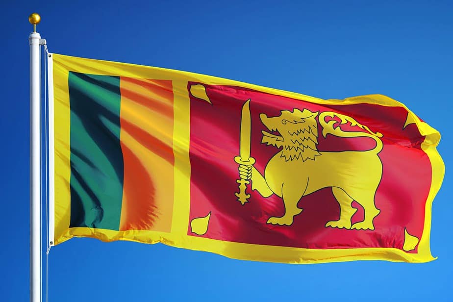 Quốc kỳ của các quốc gia trên thế giới, mẹ chỉ ngay cho bé yêu nhé! (Phần 1) 106 Sri Lanka