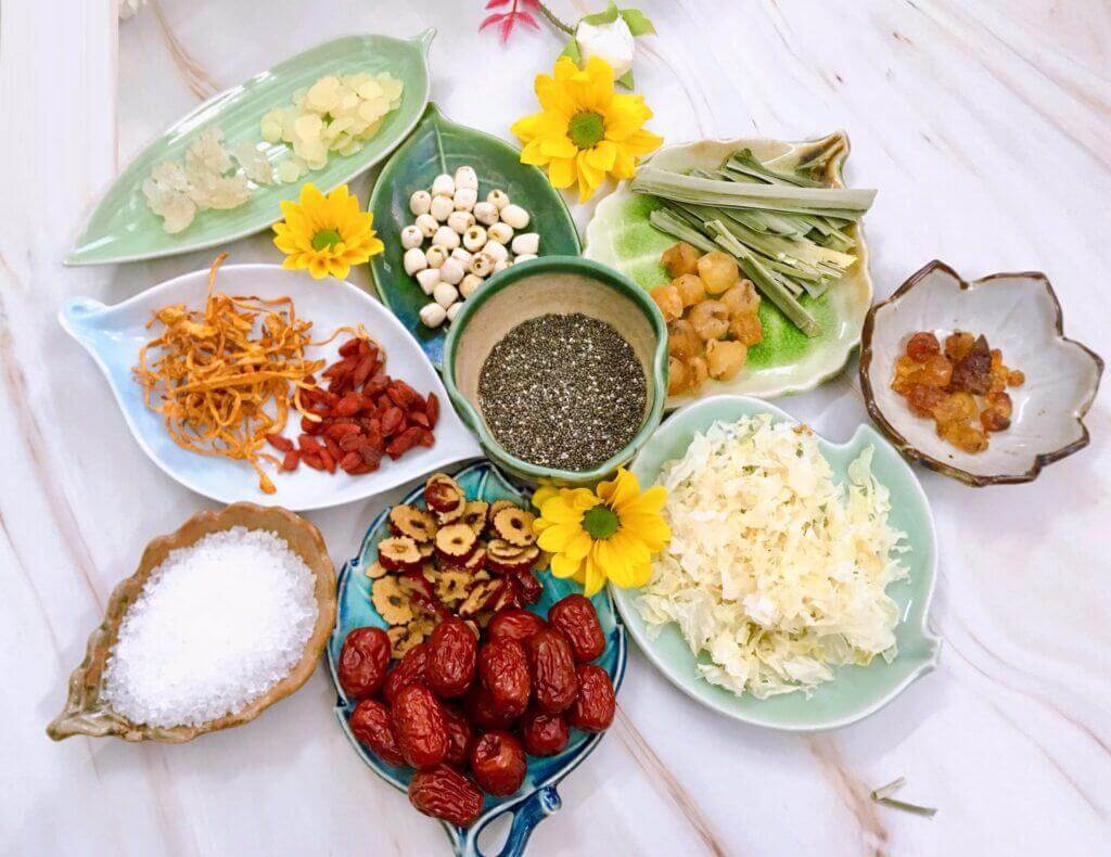 Cách nấu chè dưỡng nhan giúp tăng sức đề kháng, dưỡng da mùa dịch 36 nguyên liệu chè dưỡng nhan