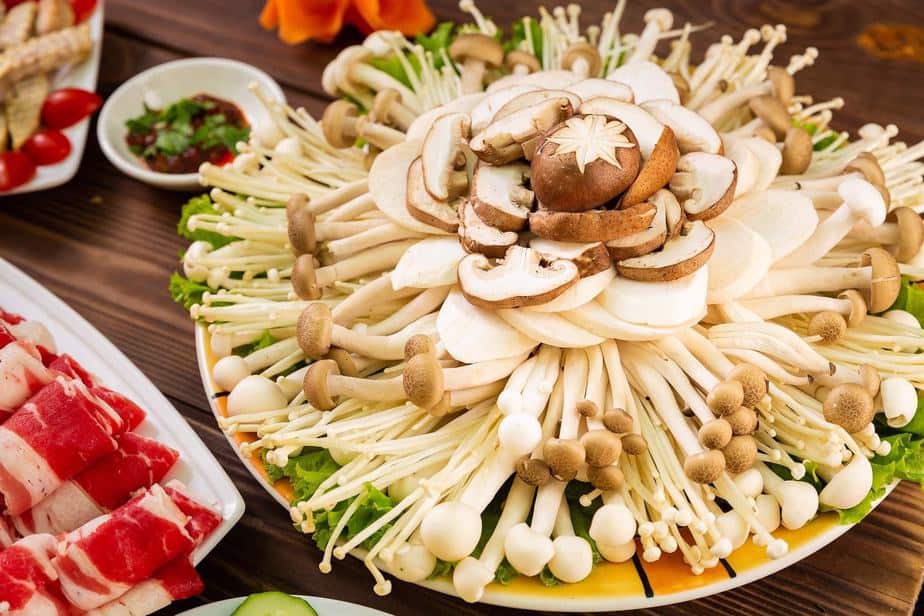 lẩu nấm chai