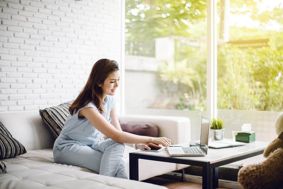 làm việc ở nhà mùa dịch