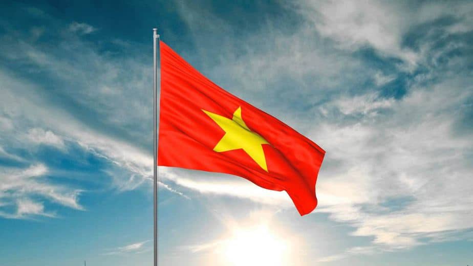 Quốc kỳ của các quốc gia trên thế giới, mẹ chỉ ngay cho bé yêu nhé! (Phần 1) 87 việt nam