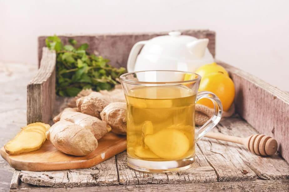 cách pha trà gừng