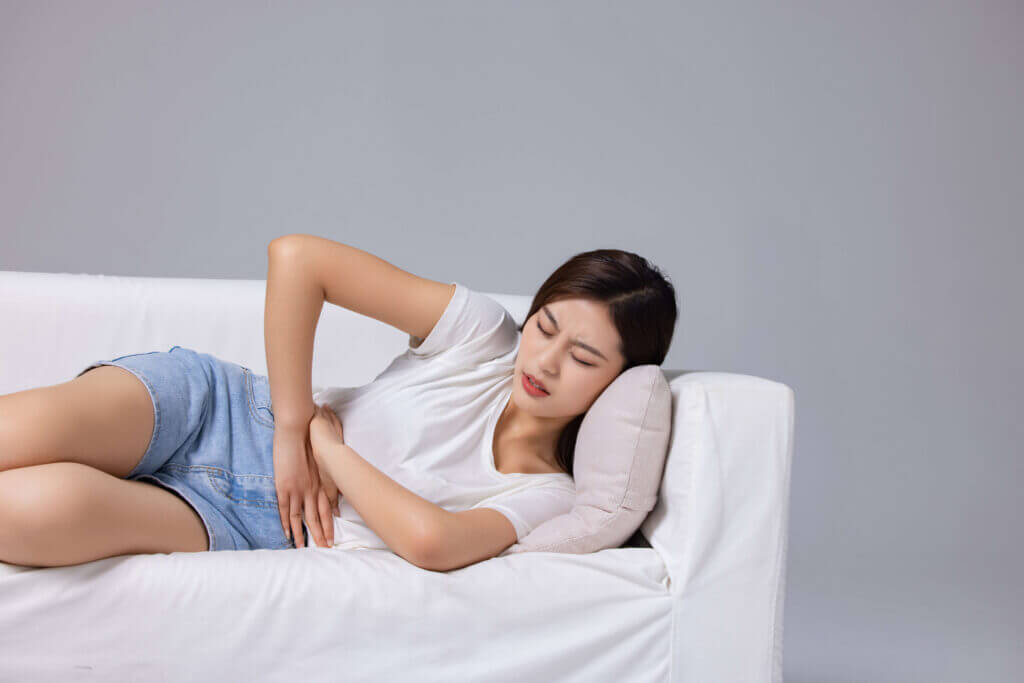 bị táo bón