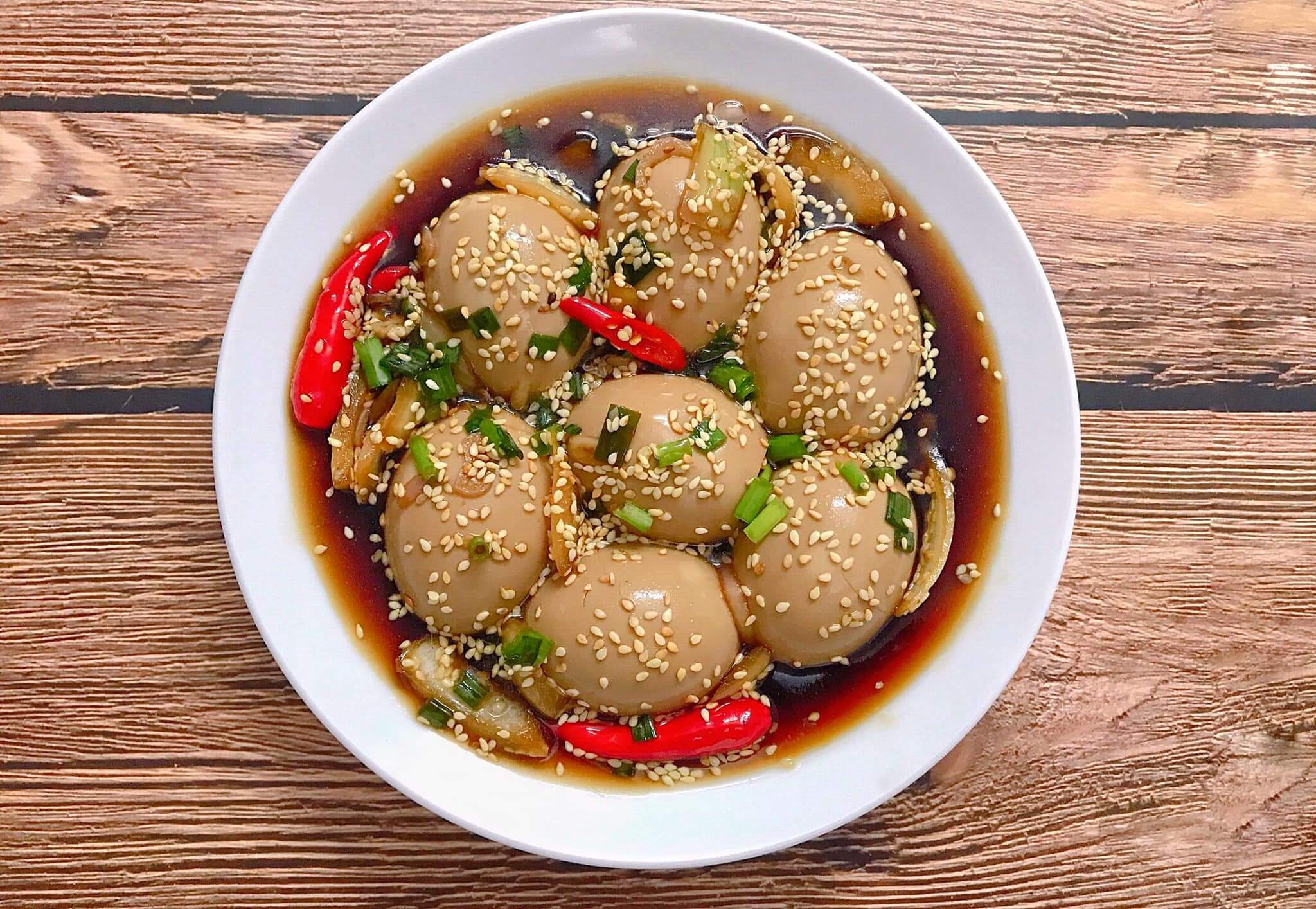 Mách bạn các món ngon từng “đình đám” mùa giãn cách xã hội 38 trứng ngâm tương