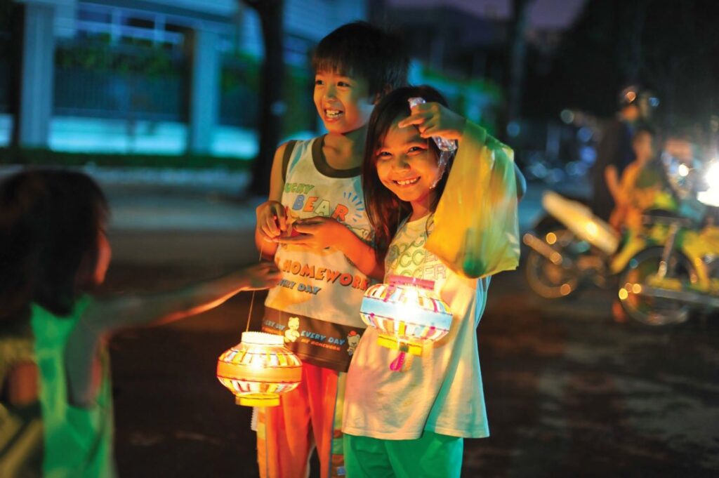 các trò chơi trung thu