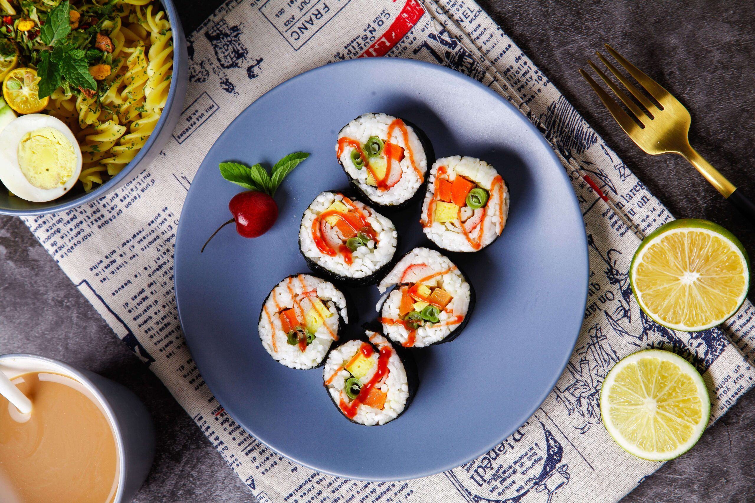làm sushi