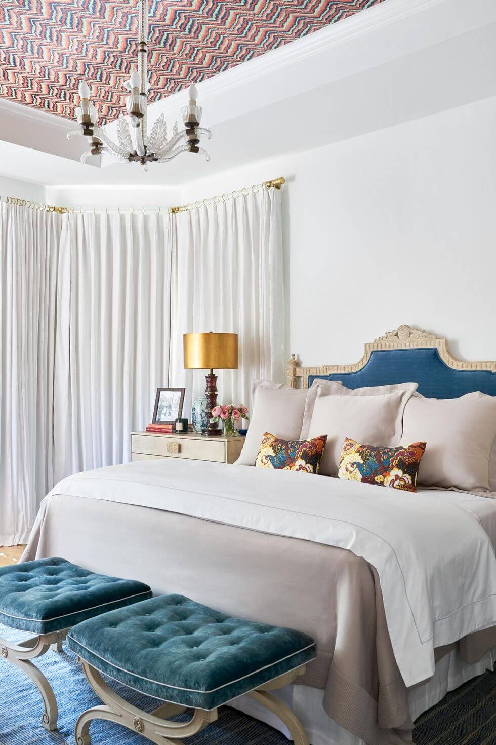 Trang trí phòng ngủ màu xanh dương như thế nào cho bắt mắt? 100 Trang trí phòng ngủ màu xanh dương như thế nào cho bắt mắt? 54
