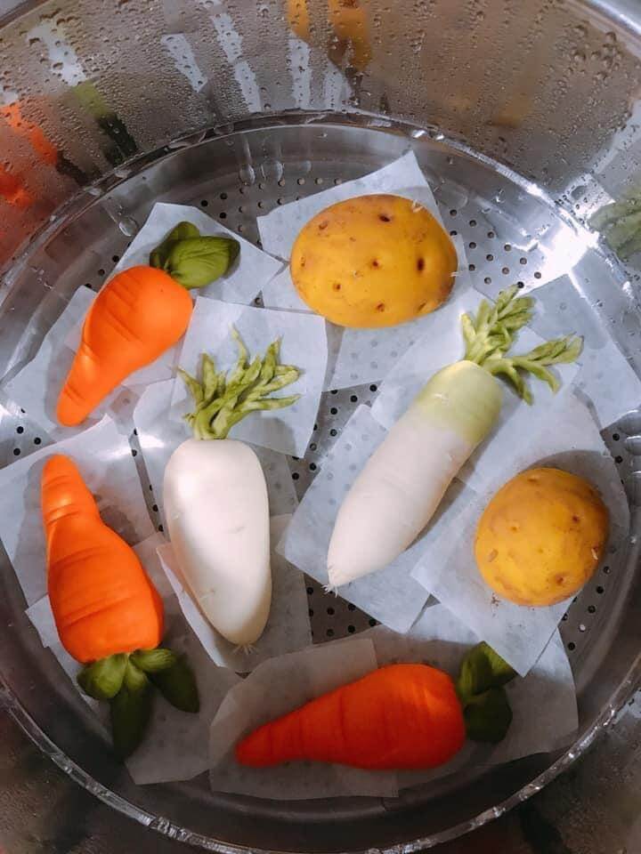 Hội chị em làm bánh rau củ khiến dân mạng trầm trồ vì quá đẹp 43 Hội chị em làm bánh rau củ khiến dân mạng trầm trồ vì quá đẹp 15