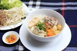 bún mọc dọc mùng