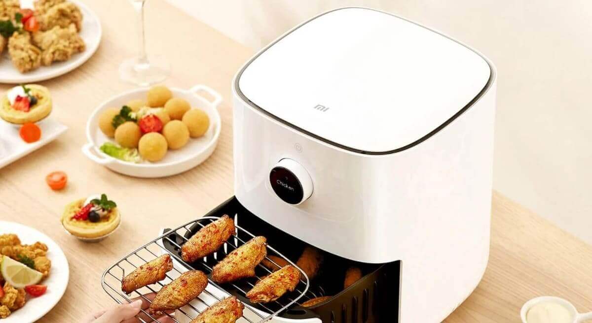 nồi chiên kiêm lò nướng vệ sinh nồi chiên không dầu