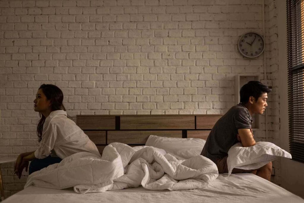 vợ chồng giận nhau không nói chuyện