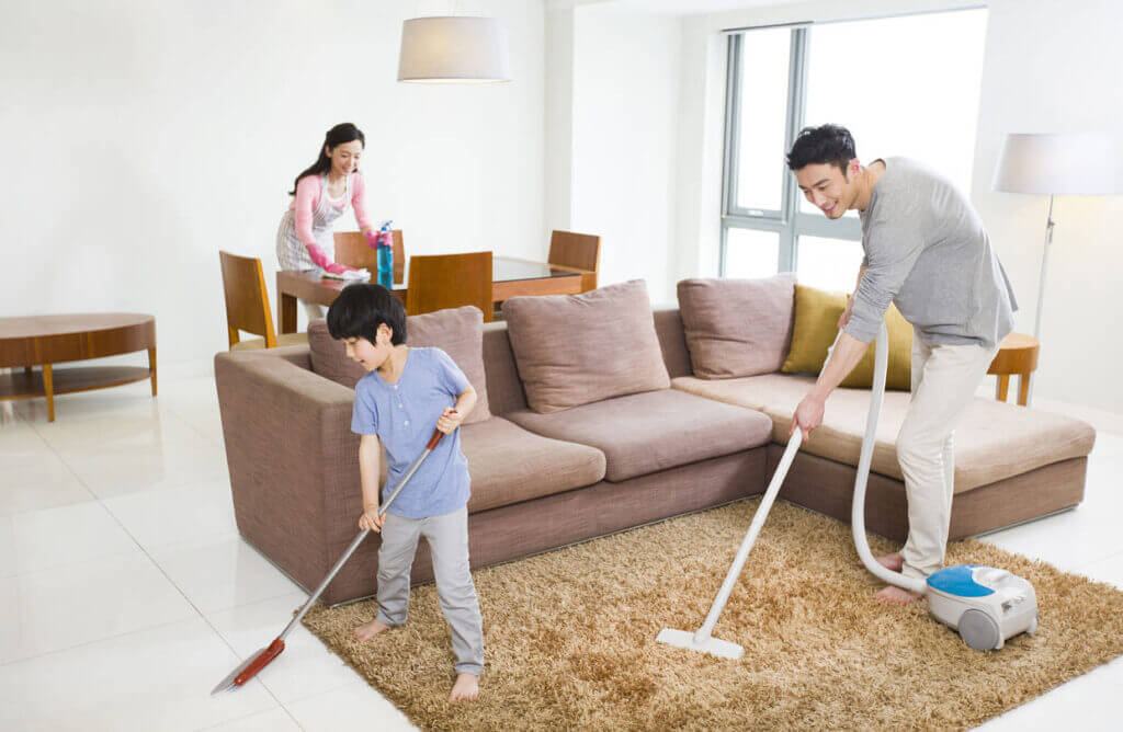 dọn nhà đón tết