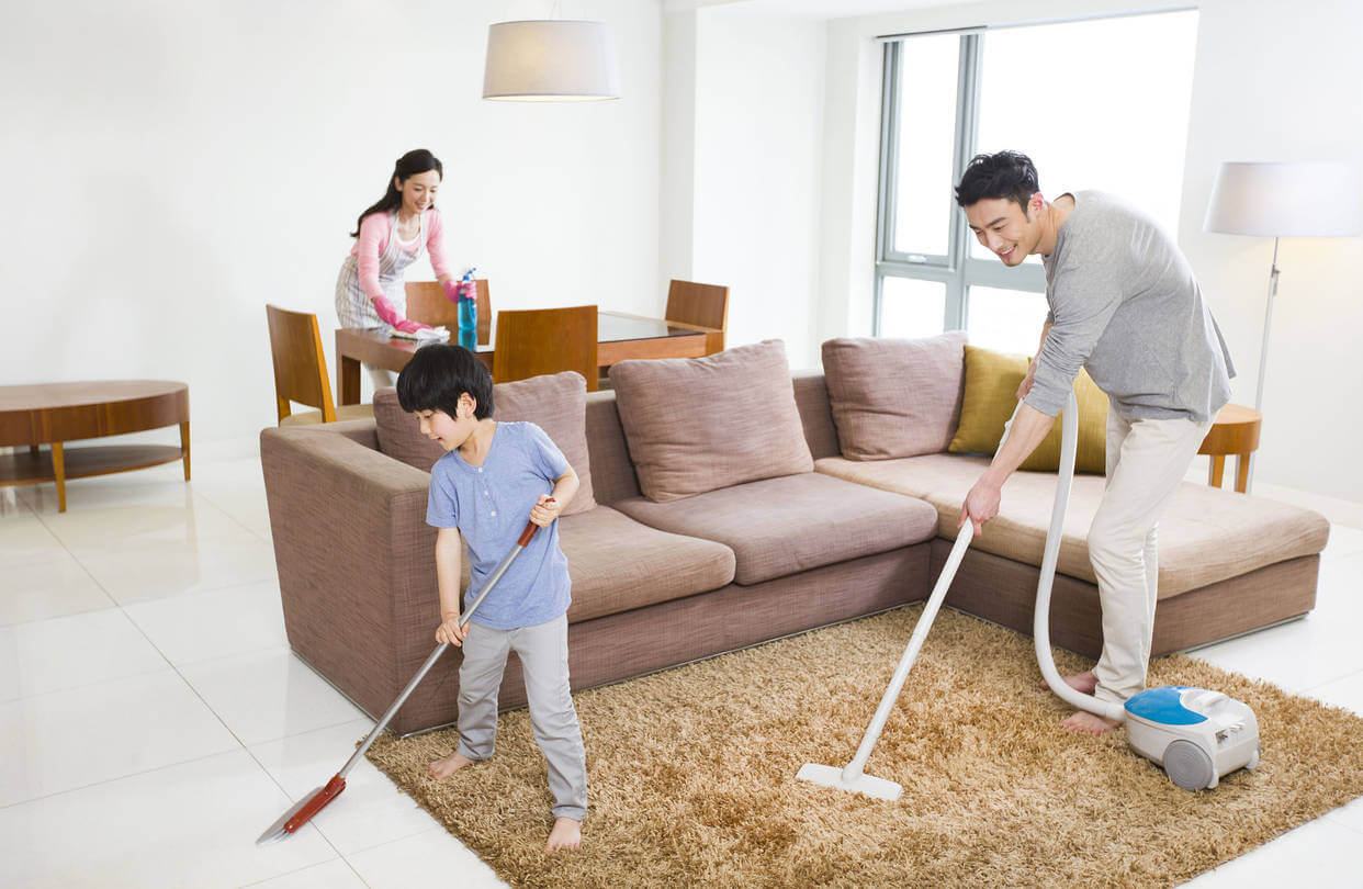 dọn nhà đón tết