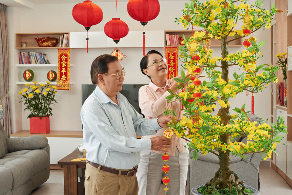 đón tết