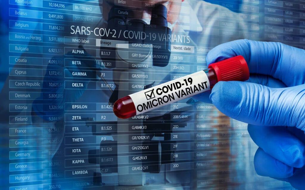 mắc bệnh covid19 chủng Omiron