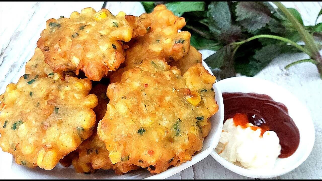 Mách mẹ cách làm bánh bắp chiên giòn cho bé nhâm nhi ăn vặt 34 bánh bắp chiên