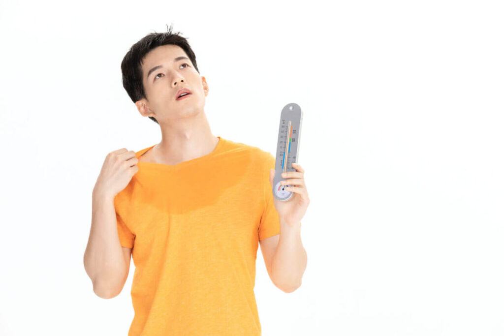 bị say nắng