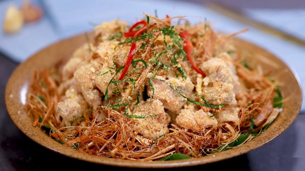 Gà rang muối Gà rang muối