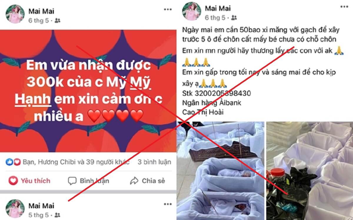 kêu gọi từ thiện qua mạng