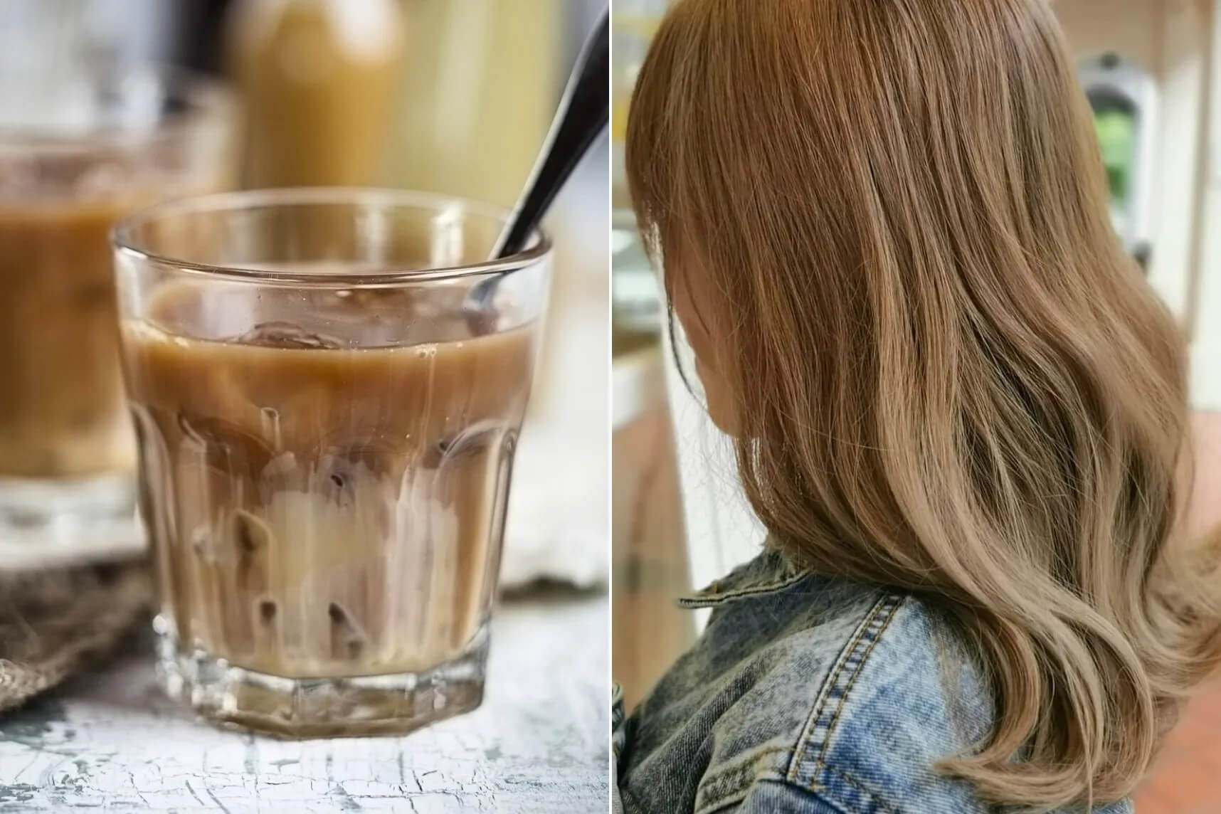 màu tóc nâu trà sữa màu tóc nâu trà sữa