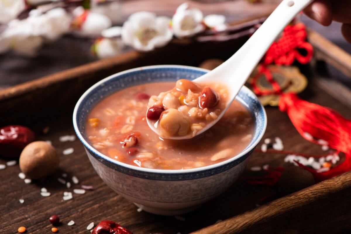 Chè đậu đỏ hạt sen chè đậu đỏ hạt sen - món ngon từ đậu đỏ