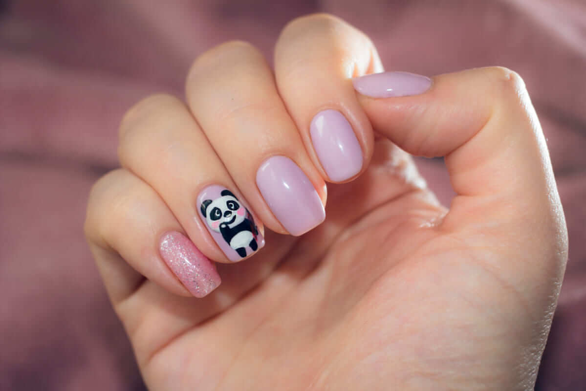 Mẫu nail đơn giản dễ thương mẫu nail đơn giản