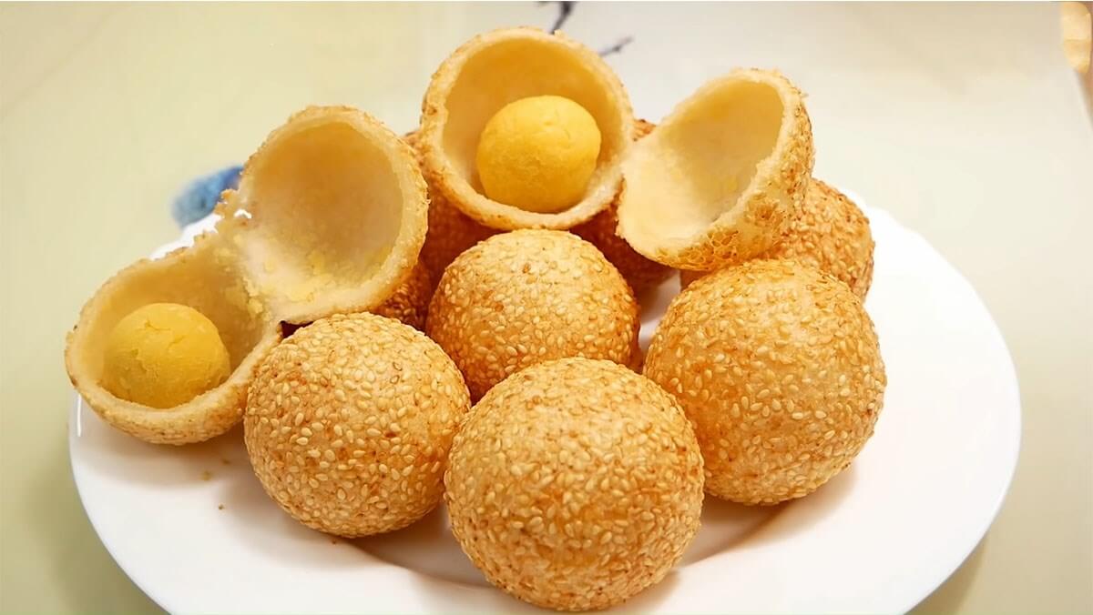 Bánh rán đường cách làm đồ ăn vặt