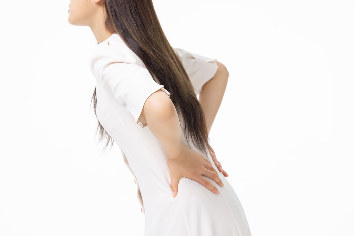 bị đau lưng sau sinh