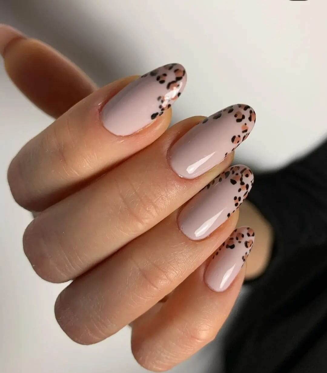 mẫu nail họa tiết da báo mẫu nail họa tiết da báo