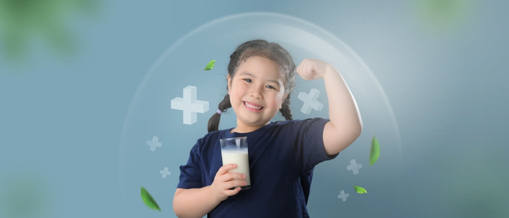 tăng cường hệ tiêu hóa cho bé