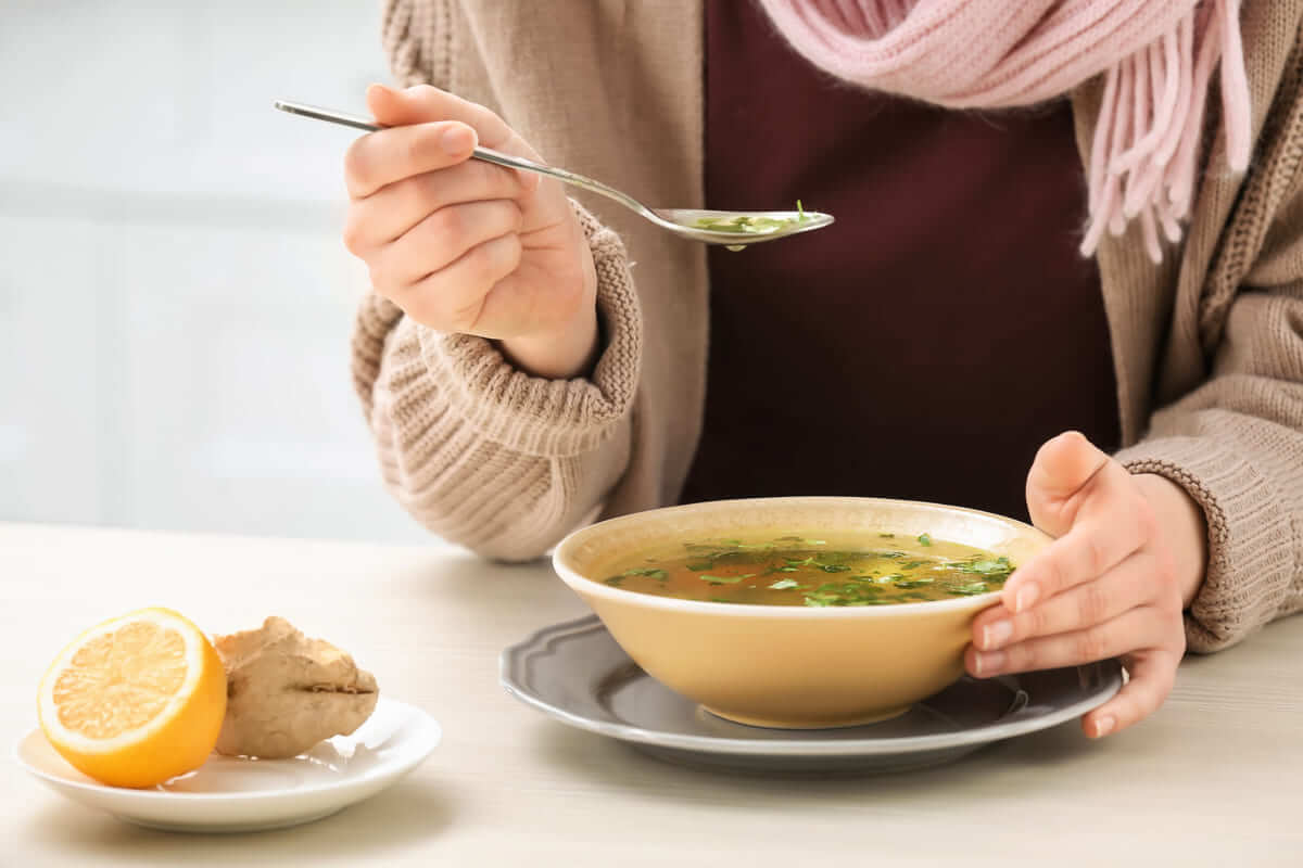 Các món ăn cho người cảm lạnh Các món ăn cho người cảm lạnh