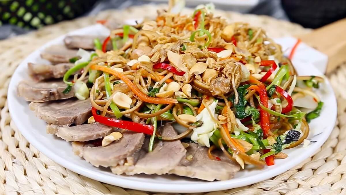 Cách làm gỏi thịt heo dưa leo Cách làm gỏi thịt heo dưa leo