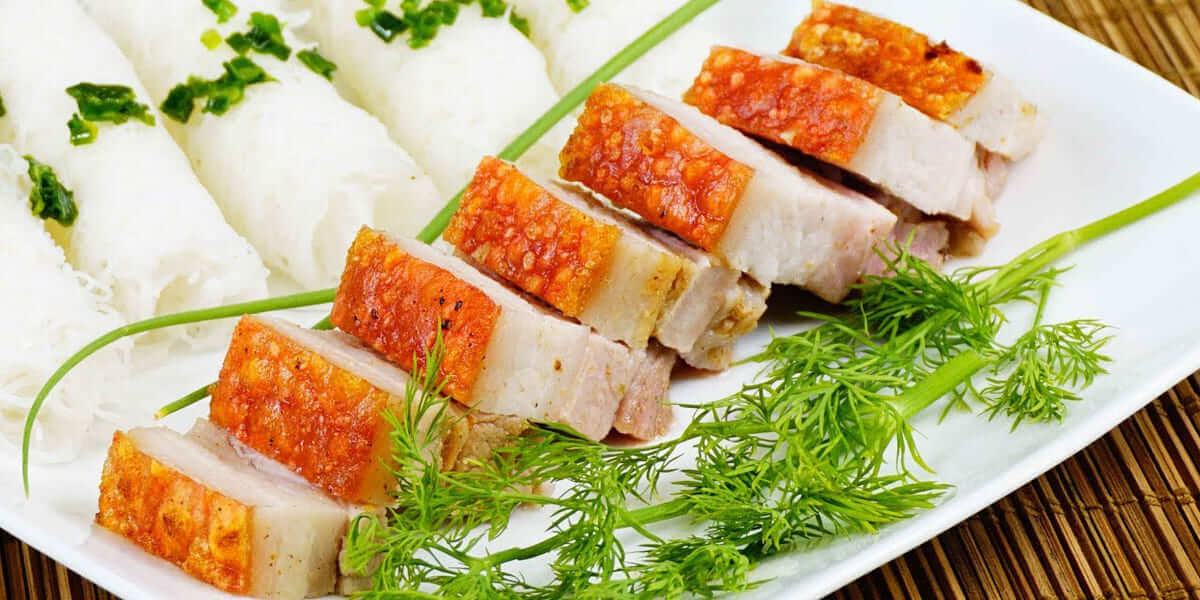 Bánh hỏi heo quay Bánh hỏi heo quay
