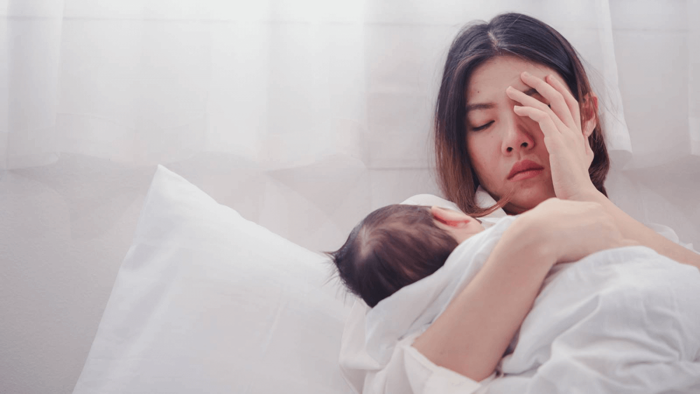 bị mất ngủ sau sinh