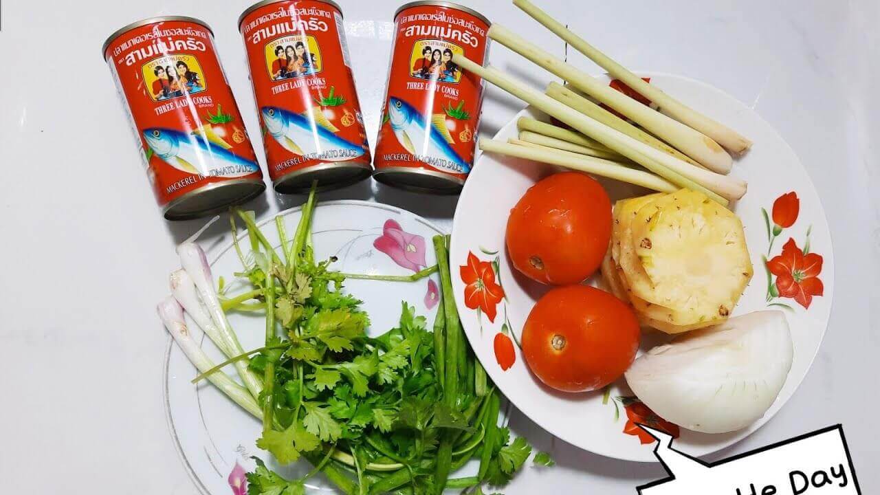 Cách nấu bún cá hộp cà chua Cách nấu bún cá hộp cà chua