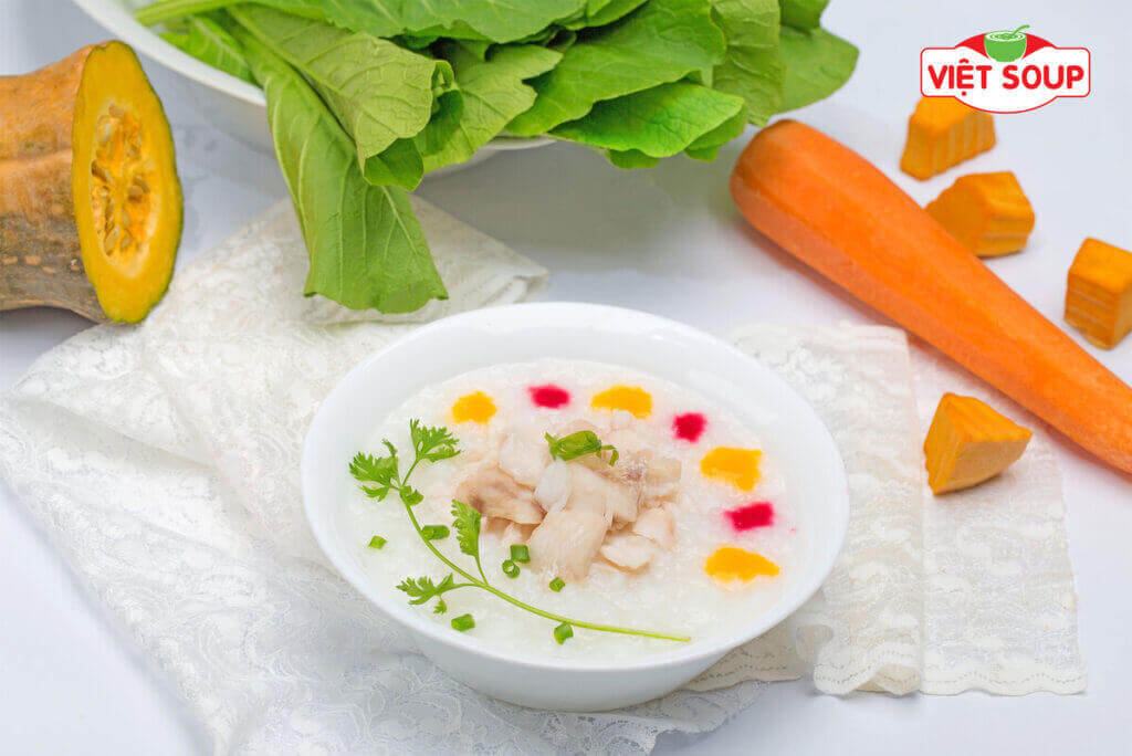 cháo rau củ