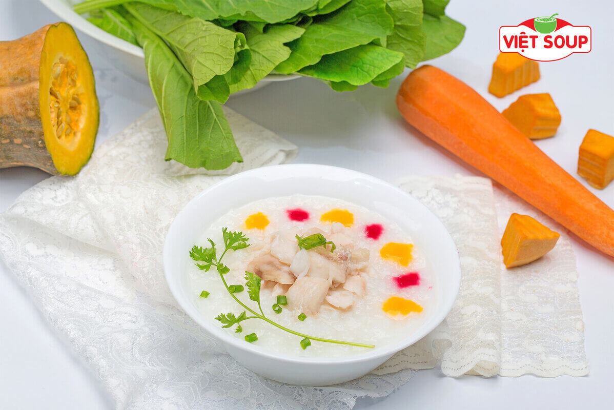 cháo rau củ