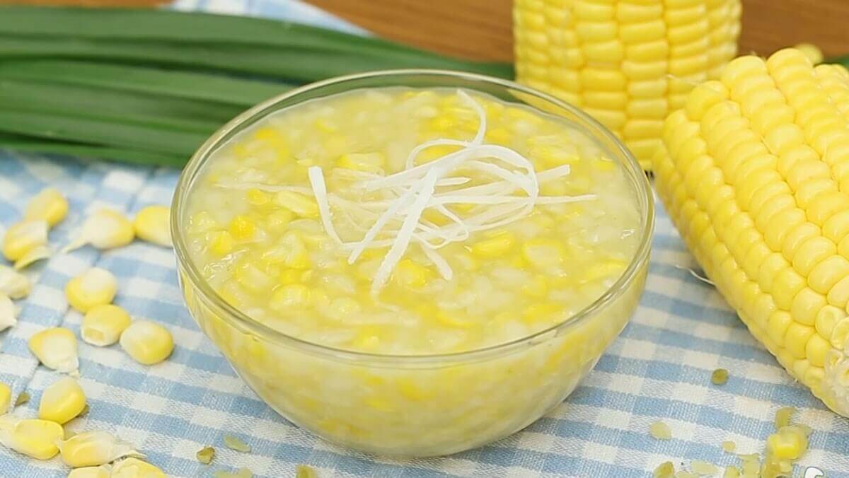 cách nấu chè bắp