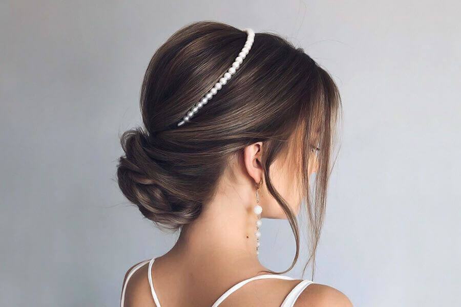 Kiểu tóc cô dâu thịnh hành 7