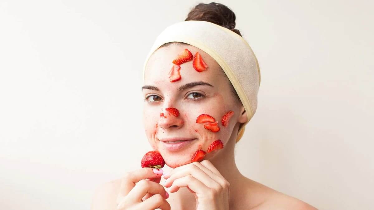 Mặt nạ dâu tây Mặt nạ dâu tây