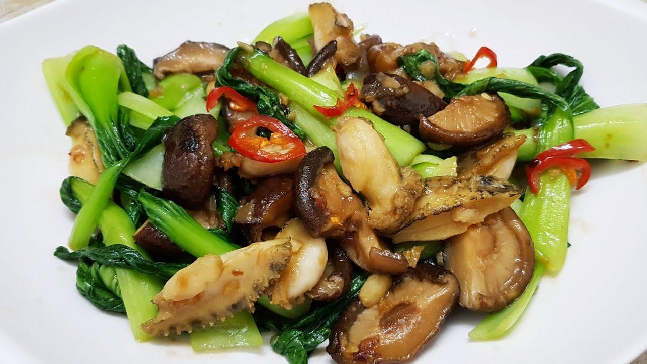 cách làm bào ngư sốt dầu hào cải bó xôi cách làm bào ngư sốt dầu hào cải bó xôi
