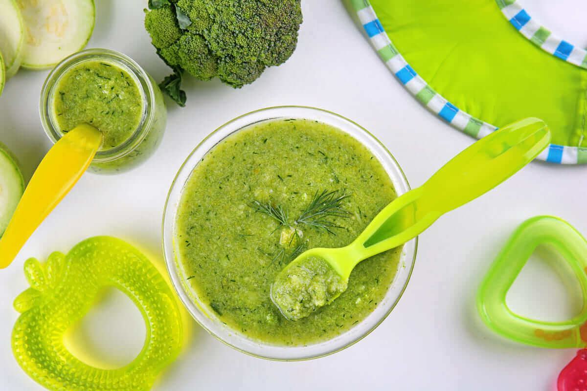 cháo rau mồng tơi cho bé ăn dặm